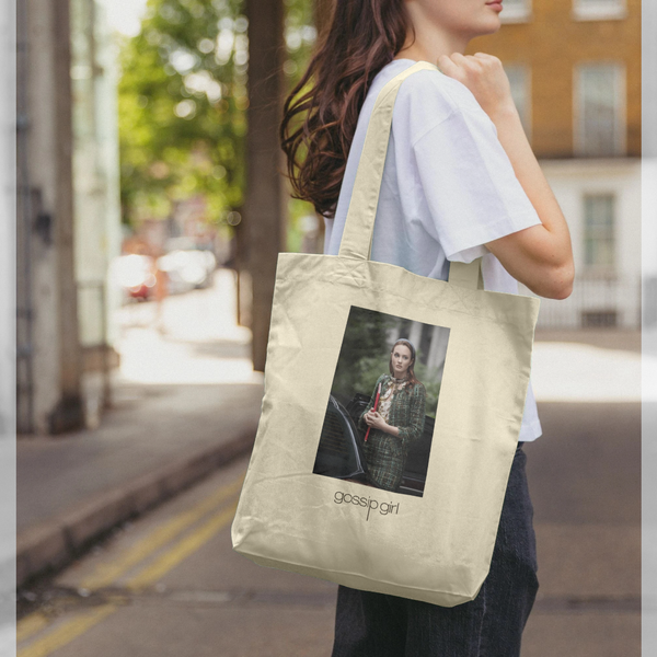 parka london Gossip Girl Blair Waldorf Graphic Natural Tote Bag