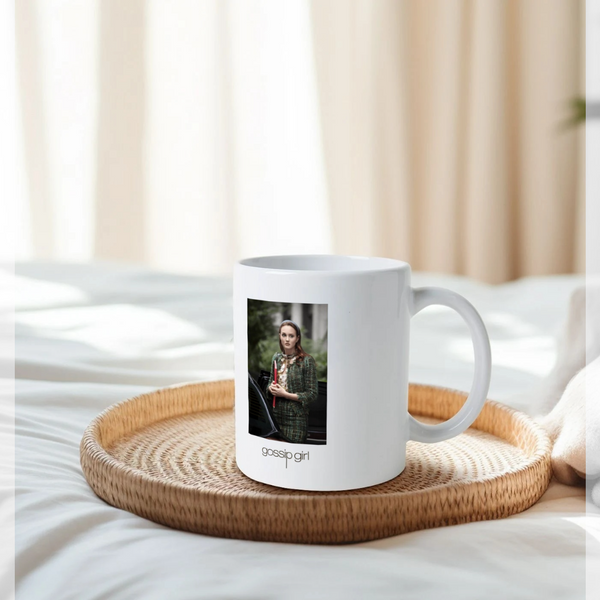 parka london Gossip Girl Blair Waldorf Graphic White Mug