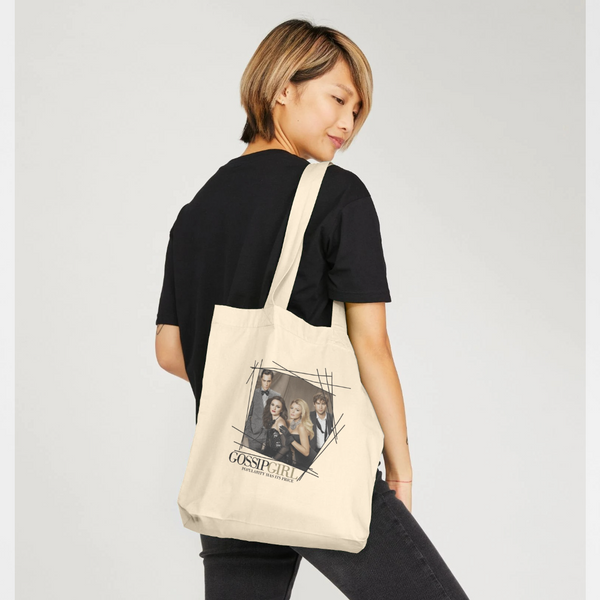parka london Gossip Girl Cast Graphic Natural Tote Bag