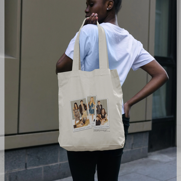 parka london Gossip Girl Manhattan's Elite Graphic Natural Tote Bag