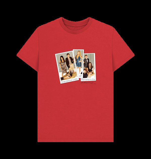 Parka London Gossip Girl Manhattan's Elite Graphic Red T-Shirt