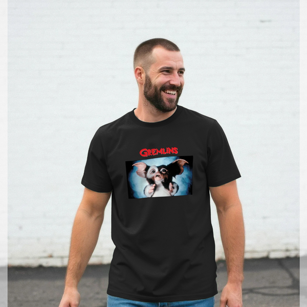 parka london Gremlins Never Get It Wet Black T-Shirt