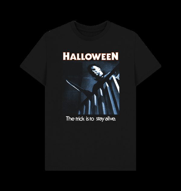 Parka London Halloween Trick To Stay Alive Black T-Shirt