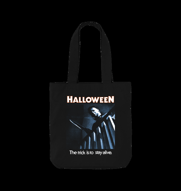 parka london Halloween Trick To Stay Alive Black Tote Bag