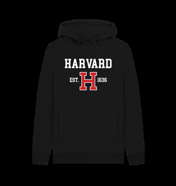 Parka London Harvard University Est 1636 Black Hoodie