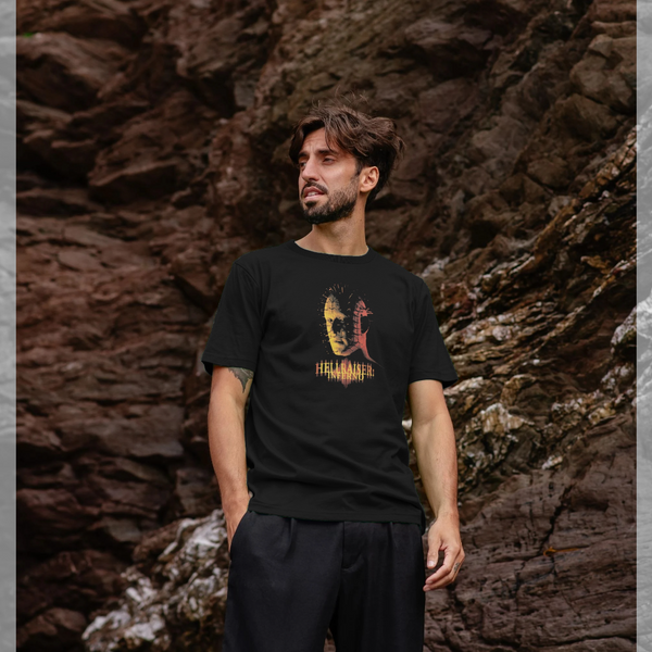 parka london Hellraiser Black Inferno Portrait T-Shirt