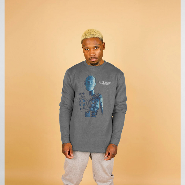 parka london Hellraiser Charcoal Inferno Big Print Sweatshirt