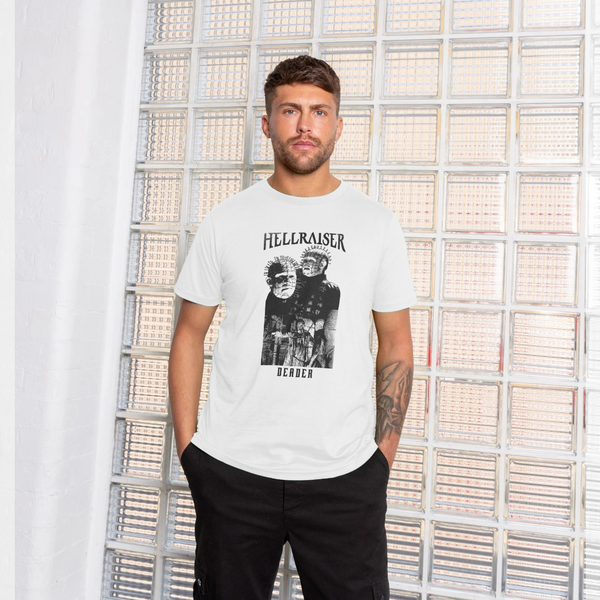 parka london Hellraiser White Deader Portrait T-Shirt