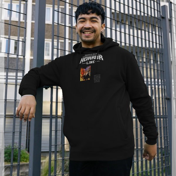 parka london Horrorline Destroy Frankenstein Black Hoodie