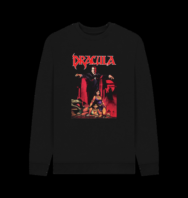 Parka London Horrorline Dracula Lives Black Sweatshirt