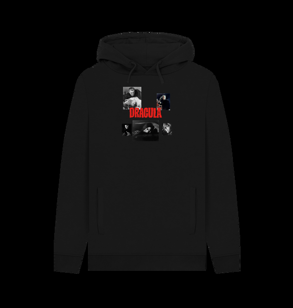 Parka London Horrorline Dracula Movie Scenes Black Hoodie