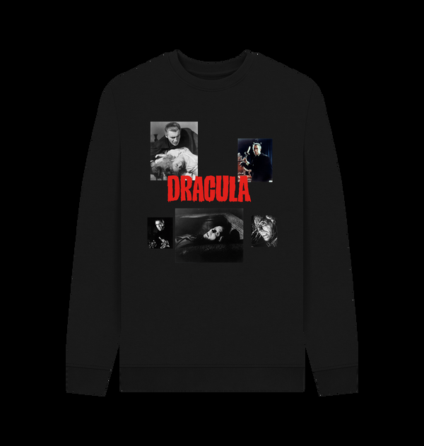 Parka London Horrorline Dracula Movie Scenes Black Sweatshirt