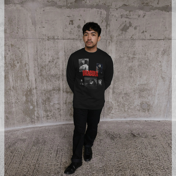 parka london Horrorline Dracula Movie Scenes Black Sweatshirt
