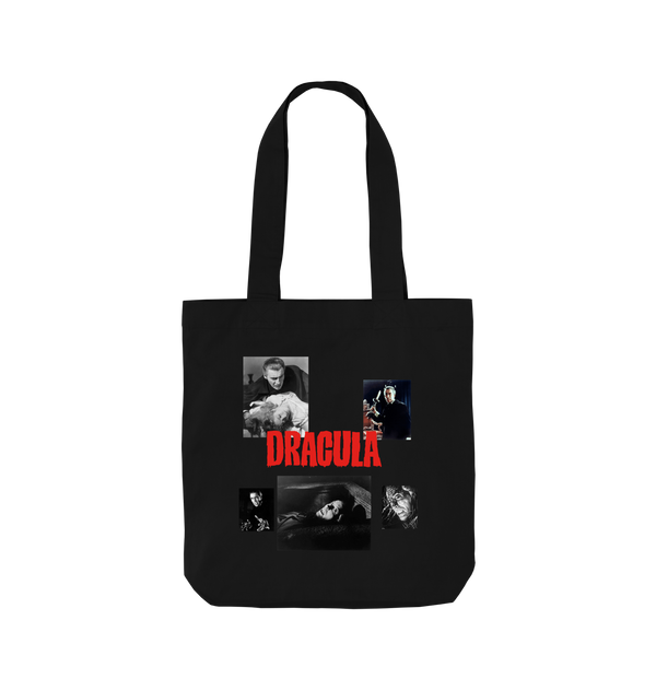 parka london Horrorline Dracula Movie Scenes Black Tote Bag
