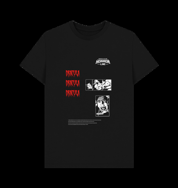 Parka London Horrorline Dracula Poster Black T-Shirt