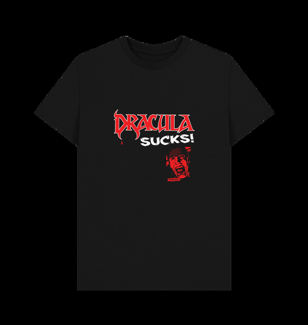 Parka London Horrorline 'Dracula Sucks' Black T-Shirt