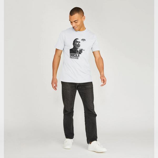 parka london Horrorline 'Dracula Sucks' White T-Shirt