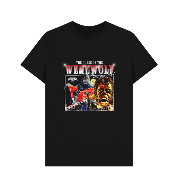 Parka London Horrorline 'The Curse Of The Werewolf' Black T-Shirt