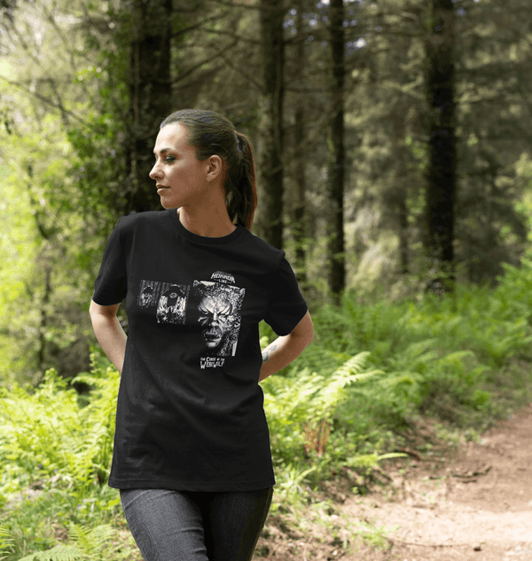 parka london Horrorline 'Werewolf Curse' Black T-Shirt