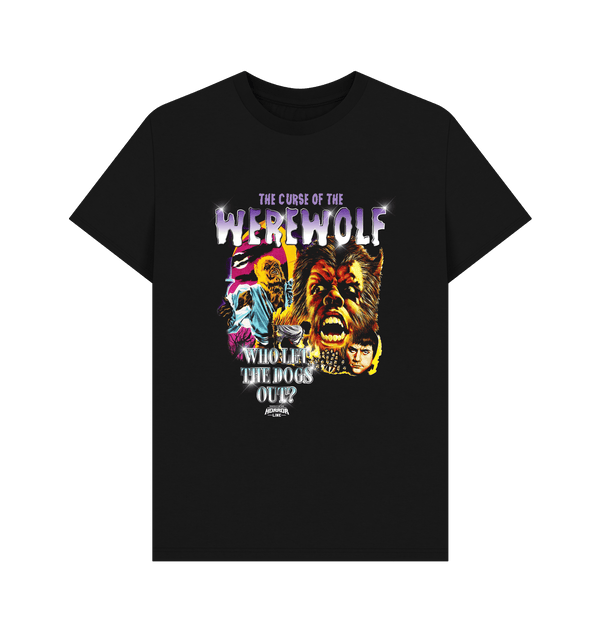 Parka London Horrorline 'Who Let The Dogs Out' Black T-Shirt