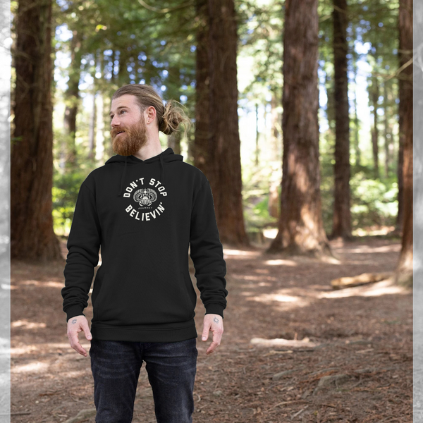 parka london Journey Rock Band Don’t Stop Believin' Black Hoodie