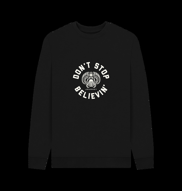 Parka London Journey Rock Band Don’t Stop Believin' Black Sweatshirt