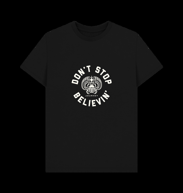 Parka London Journey Rock Band Don’t Stop Believin' Black T-Shirt