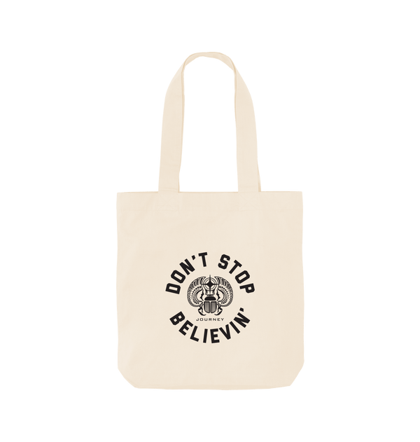 Parka London Journey Rock Band Don’t Stop Believin' Natural Tote Bag