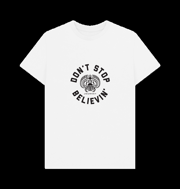 Parka London Journey Rock Band Don’t Stop Believin' White T-Shirt