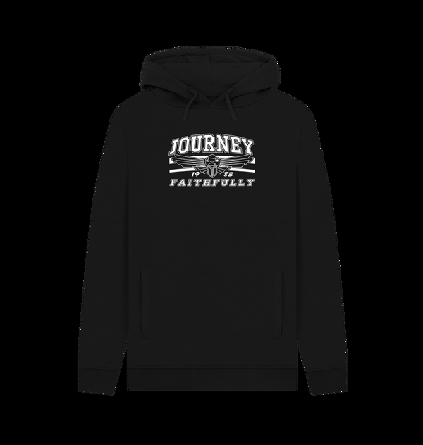 Parka London Journey Rock Band Faithfully Black Hoodie