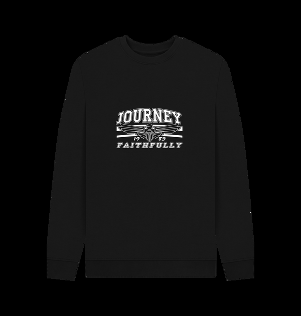 Parka London Journey Rock Band Faithfully Black Sweatshirt