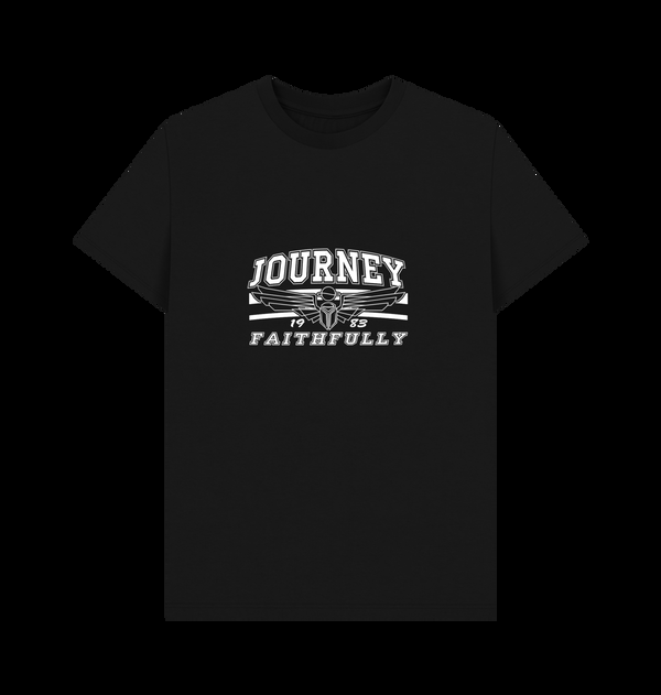 Parka London Journey Rock Band Faithfully Black T-Shirt