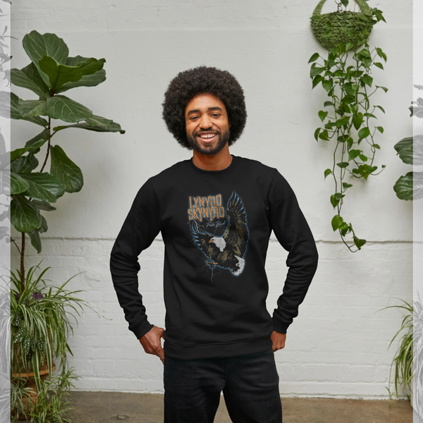 parka london Lynyrd Skynyrd Electric Freebird Black Sweatshirt