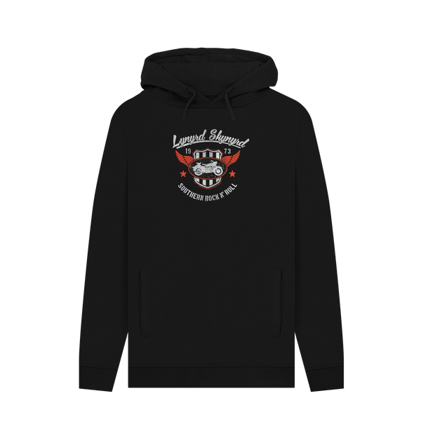 Parka London Lynyrd Skynyrd Rock And Roll Black Hoodie