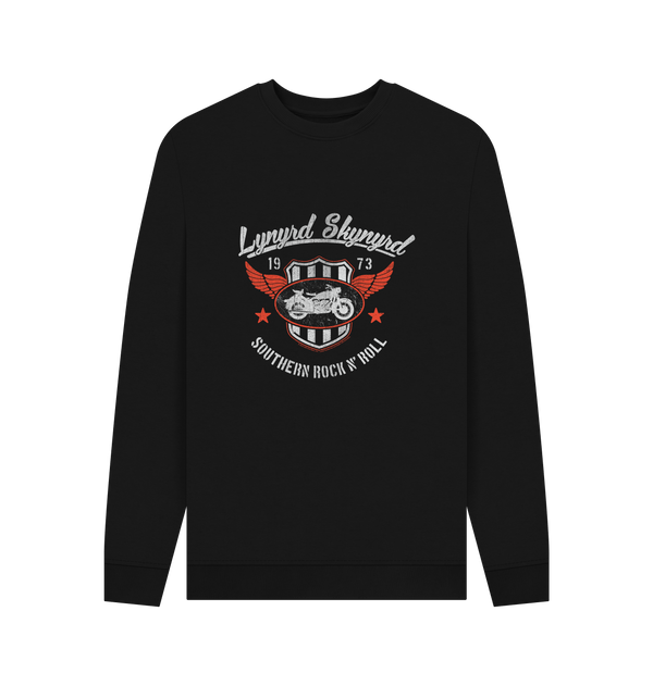 Parka London Lynyrd Skynyrd Rock And Roll Black Sweatshirt