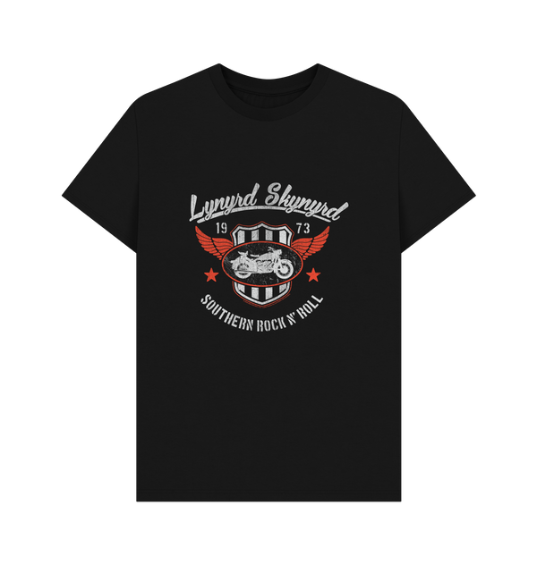 Parka London Lynyrd Skynyrd Rock And Roll Black T-Shirt