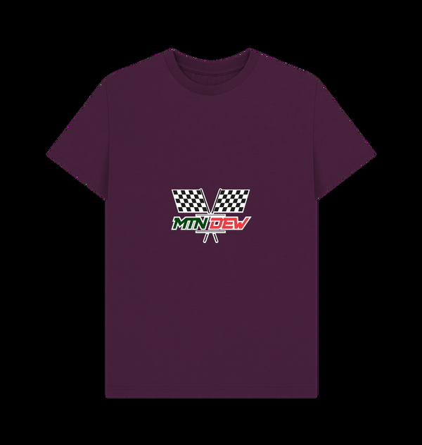 Parka London Mountain Dew Racing Flags Purple T-Shirt