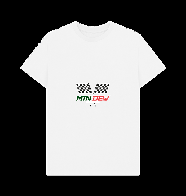 Parka London Mountain Dew Racing Flags White T-Shirt