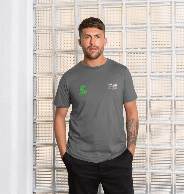 parka london Mountain Dew Racing Slogan Charcoal T-Shirt