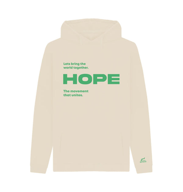 Parka London Non-Violence X Park London 'HOPE' Cream Hoodie