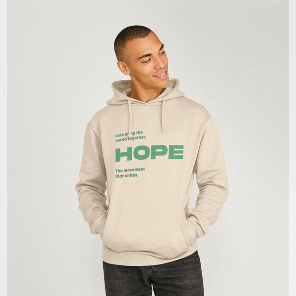 parka london Non-Violence x Park London 'HOPE' Cream Hoodie