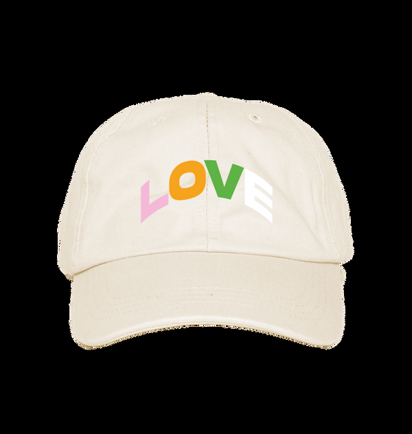 parka london Non-Violence x Park London 'LOVE' Beige Cap