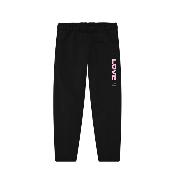 Parka London Non-Violence X Park London 'LOVE' Black Joggers