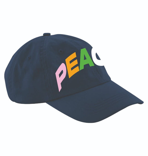 parka london Non-Violence x Park London 'PEACE' Navy Cap