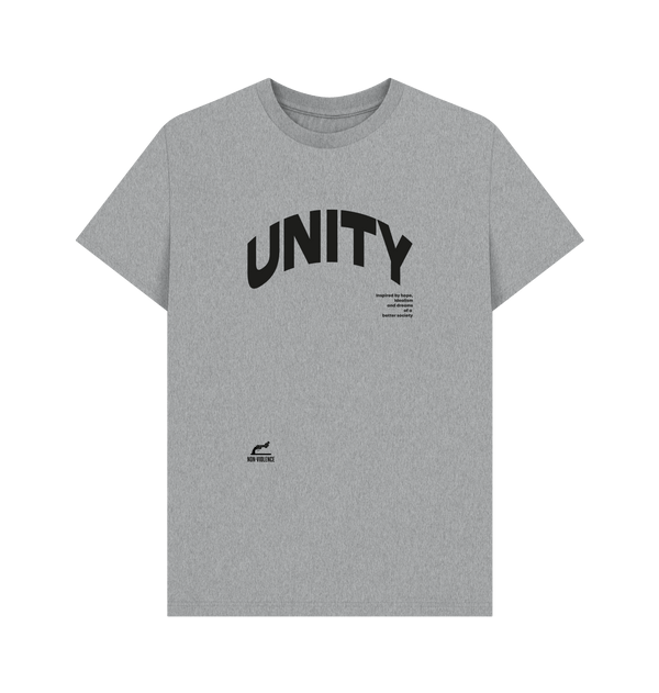 Parka London Non-Violence X Park London 'UNITY' Grey T-Shirt