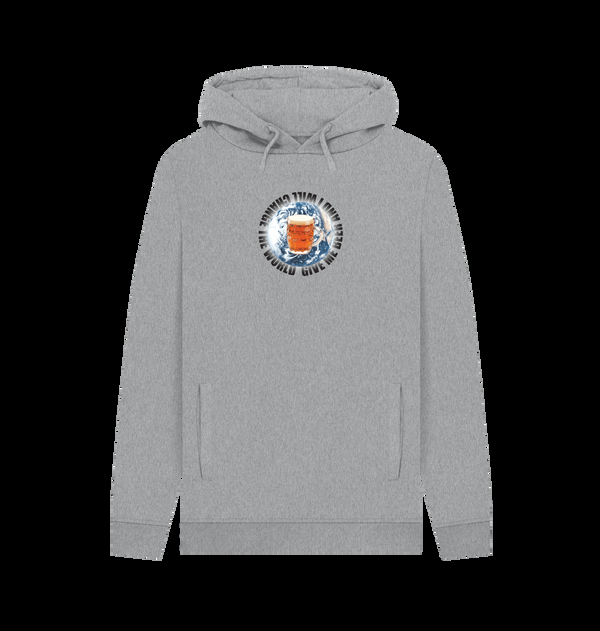 Parka London Oktoberfest Beer Will Change The World Grey Hoodie