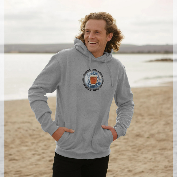 parka london Oktoberfest Beer Will Change The World Grey Hoodie