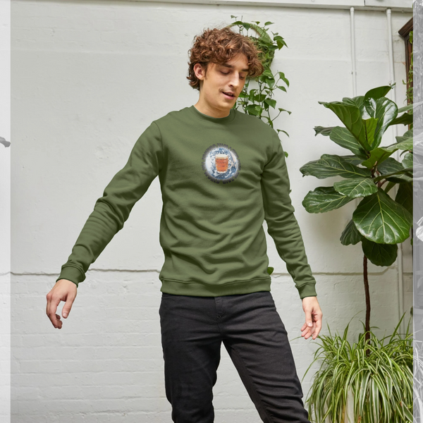 parka london Oktoberfest Beer Will Change The World Khaki Sweatshirt