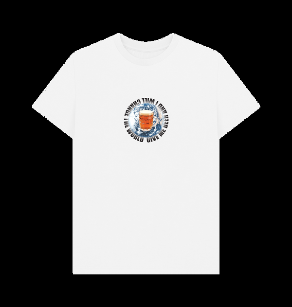 Parka London Oktoberfest Beer Will Change The World White T-Shirt