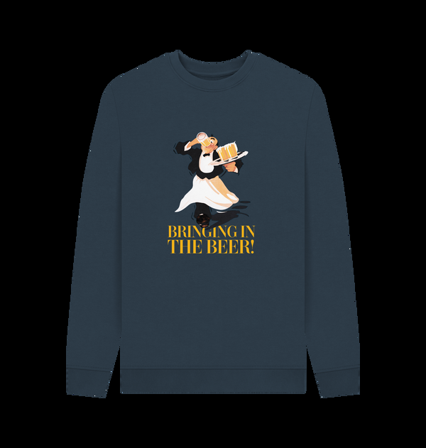 Parka London Oktoberfest 'Bringing In The Beer' Navy Sweatshirt